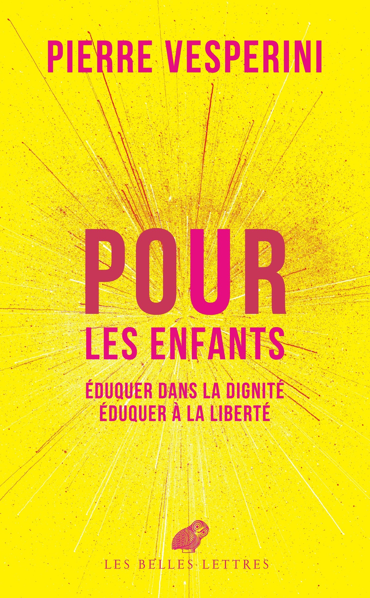 Couverture du livre de Pierre Vesperini "Pour les enfants"